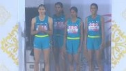 India&rsquo;s 4x400m Women&rsquo;s Relay Team Wins Silver Medal at Asian Relay Championships 2024, Clocks 3:33.55 Seconds To Achieve Feat