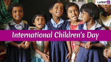 International Children's Day 2024 Date, History and Significance: Know About the Annual Event That Promotes the Well-Being and Rights of Children Around the Globe