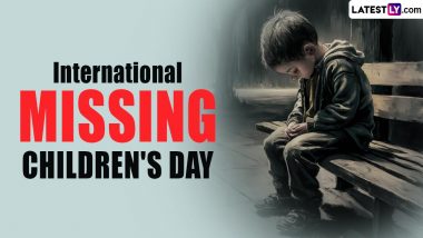 International Missing Children's Day 2024 Date: Know the History and Significance of the Global Event Raising Awareness About the Issue of Missing Children