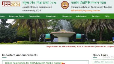 JEE Advanced 2024 Admit Card Out at jeeadv.ac.in: Hall Ticket for Joint Entrance Examination Advanced Exam Released, Know Steps To Download