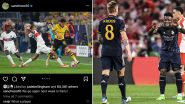 Vinicius Jr Acknowledges Jadon Sancho’s Stellar Performance During Borussia Dortmund vs PSG UEFA Champions League 2023–24 Semifinal First Leg, Comments ‘What a Player’ (View Post)