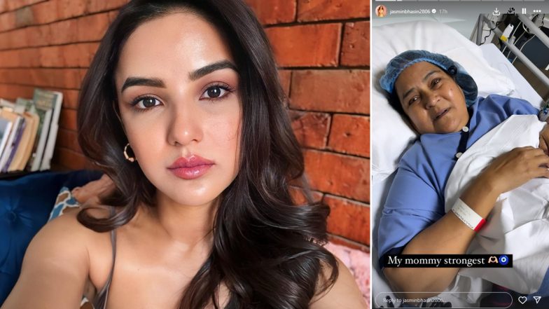 Jasmin Bhasin’s Mother Hospitalised, Actress Shares Pic and Says ‘My Mumma Strongest’