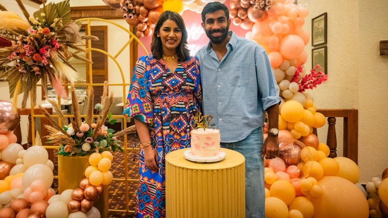 Jasprit Bumrah Shares Heartfelt Wish on Occasion of Wife Sanjana Ganesan's Birthday, Says ‘The One Who Completes Me’ (View Post)