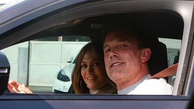 Amid Divorce Rumours, Jennifer Lopez and Ben Affleck Appear Happy Leaving Together in Latter’s Car! Check Out Bennifer’s New Pics