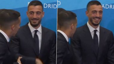 Joselu Gets Embarrassed as Children Chant His Name During Real Madrid’s La Liga 2023–24 Celebration (Watch Video)