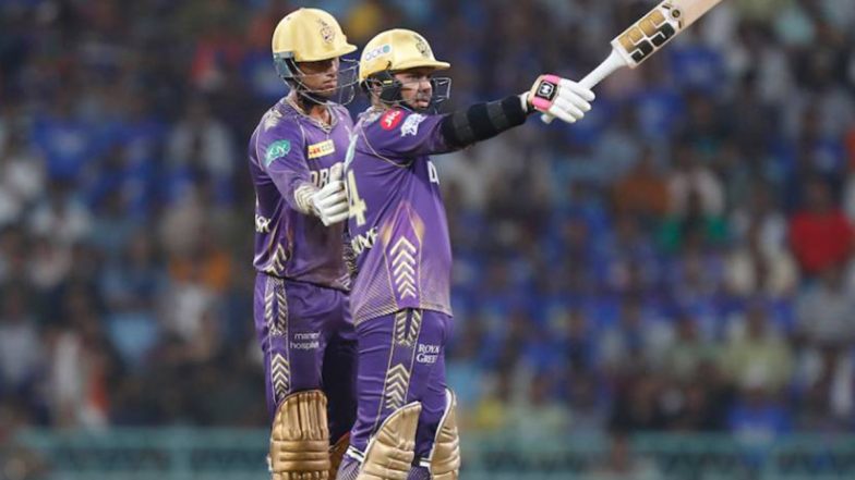 Kolkata Knight Riders Posts Highest Team Total at Bharat Ratna Shri Atal Bihari Vajpayee Ekana Cricket Stadium in IPL History As They Score 235/6 During LSG vs KKR Match