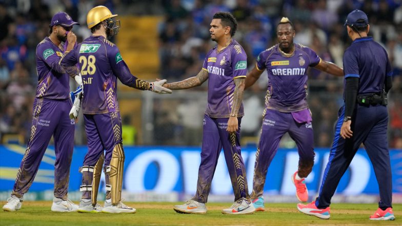 Kolkata Knight Riders Beat Mumbai Indians By 24 Runs in IPL 2024: Venkatesh Iyer, Mitchell Starc Help KKR Secure Victory Over MI in Wankhede Stadium After 12 Years