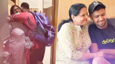 KKR Share Glimpses of Players' With their Moms On Special Occasion of Mother's Day 2024 (Watch Video)