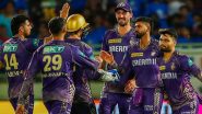 IPL 2024: Kolkata Knight Riders Set Record for Best Net Run Rate in an IPL Season As Shreyas Iyer and Co Top Points Table at the End of Group Stage