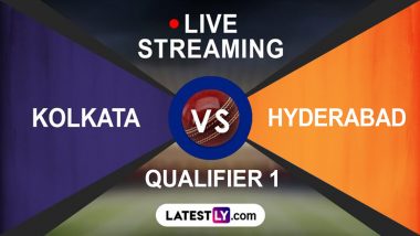 IPL 2024 Qualifier 1 Kolkata Knight Riders vs Sunrisers Hyderabad Free Live Streaming Online on JioCinema: Get TV Channel Telecast Details of KKR vs SRH T20 Cricket Match on Star Sports