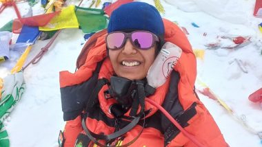 Kaamya Karthikeyan, 16-Year-Old Climbs Mount Everest With Her Father Cdr S Karthikeyan: Mumbai Student From Navy Children School Becomes Youngest Indian Girl To Scale World's Highest Mountain Peak (View Pics)