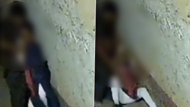 UP Horror: Man Attacks Woman, Pins Her Down in Kanpur While She Returns From Market; Police Say Victim Was Pushed to the Ground (Watch Video)