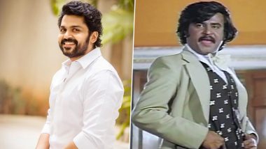 Karthi Birthday: Did You Know the Actor’s Favourite Childhood Outfit Was Denim Jacket and Pants, Inspired by Rajinikanth’s ‘My Name Is Billa’ Song? (View Pic)