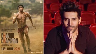 Chandu Champion: Kartik Aaryan to Launch Film’s Trailer in His Hometown Gwalior on May 18