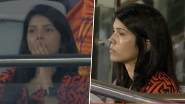 Kavya Maran Disappointed Reactions Go Viral As Rajasthan Royals Restrict Sunrisers Hyderabad to 175/9 in SRH vs RR IPL 2024 Qualifier 2 Match (See Pics)