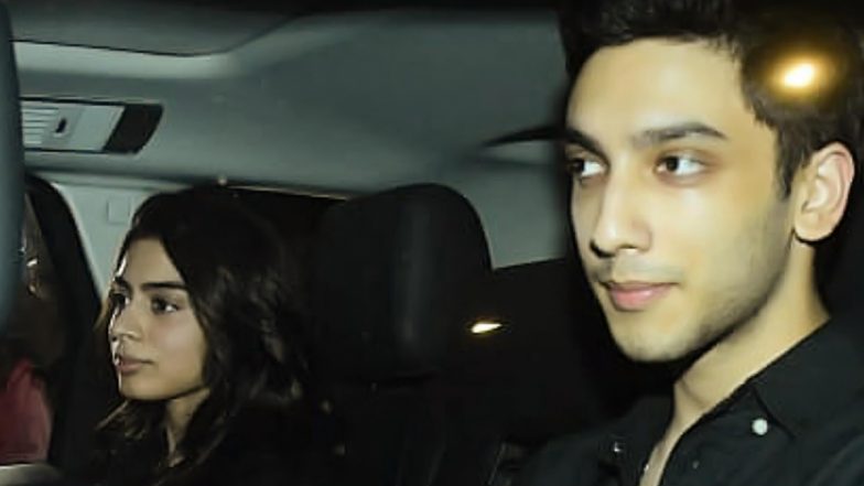 Rumoured Couple Khushi Kapoor and Vedang Raina Sport Matching Black Ensembles As They Visit Zoya Akhtar’s Residence (Watch Video)