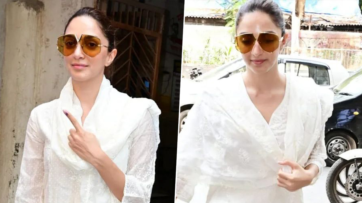 Kiara Advani Speaks to Paps in Hindi After Casting Her Vote in Mumbai,  Actress Was Trolled for Her Fake Accent in Cannes 2024 (Watch Video) | 🎥  LatestLY