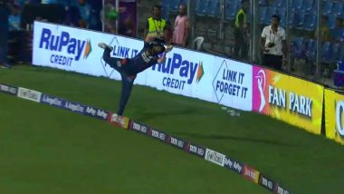 Viral Moments From MI vs LSG IPL 2024 Match: Rohit Sharma Getting Standing Ovation, Krunal Pandya's Boundary-Line Effort and Other Highlights From Mumbai Indians vs Lucknow Super Giants Clash