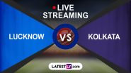IPL 2024 Lucknow Super Giants vs Kolkata Knight Riders Free Live Streaming Online on JioCinema: Get TV Channel Telecast Details of LSG vs KKR T20 Cricket Match on Star Sports