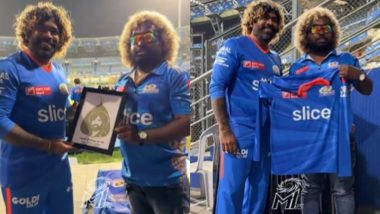 IPL 2024: Lasith Malinga Meets His Lookalike Fan, Video Goes Viral