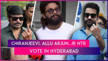 Lok Sabha Elections 2024: Chiranjeevi, Allu Arjun, Jr NTR, SS Rajamouli & Other Celebrities Vote In Hyderabad