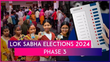Lok Sabha Elections 2024 Phase 3 Polling: Nearly 51% Voter Turnout Recorded Till 3 PM, West Bengal Registers Highest Voting Percentage