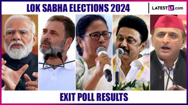 Exit Poll 2024 Live Streaming by India Today-Axis My India: Who Is Winning Lok Sabha Election, BJP or Congress? Watch Result Prediction