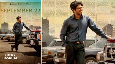 Lucky Baskhar Release Date: Dulquer Salmaan’s Film To Arrive in Theatres on September 27 (View Poster)