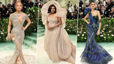 Who Wore What at Met Gala 2024: Fashion's Biggest Night Transforms Into a Whimsical Playground for Fashion Icons, With JLo, Zendaya and Mindy Kaling Being Standout Stars
