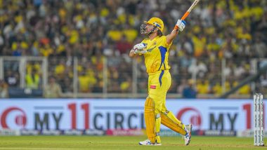 MS Dhoni Completes 250 Sixes in Indian Premier League, Achieves Feat During GT vs CSK IPL 2024 Match