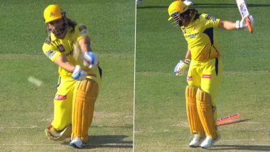 Harshal Patel Cleans Up MS Dhoni On Golden Duck With Sensational Dipping Yorker During PBKS vs CSK IPL 2024 Match, Video Goes Viral