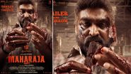 Maharaja Trailer To Be Out on May 30! See Vijay Sethupathi’s Blood-Soaked Look in the New Poster From Nithilan Swaminathan’s Film