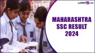 Maharashtra SSC 10th Result 2024 at mahresult.nic.in: MSBSHSE Class 10 Board Exam Results Declared; Know List of Websites and Steps To Check Marksheet