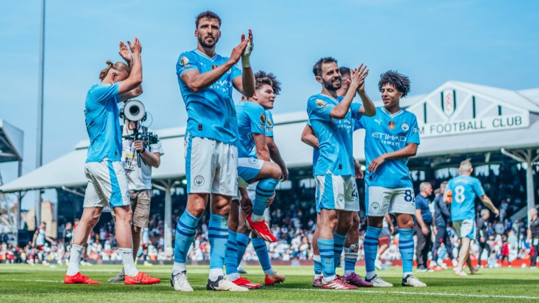 Manchester City Premier League 2024-25 Fixtures Announced: Check Out Cityzens’ Full Schedule in IST for Upcoming EPL Season as Pep Guardiola’s Men Start Their Campaign Against Chelsea