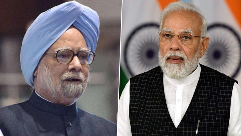 Manmohan Singh Birthday: PM Narendra Modi Extends Birthday Wishes to Former Prime Minister As He Turns 92