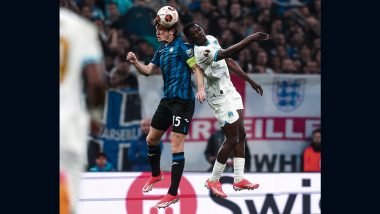Marseille 1–1 Atalanta, UEFA Europa League 2023–24: Les Phoceens Holds La Dea for a Draw in Semifinal First Leg