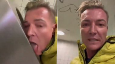 Martin Neumaier, German Politician and FDP Candidate, Seen Licking Public Toilet, Applying Faeces on Face to Make Hitler-Like Moustache in Bizarre Videos