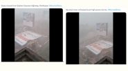 Mumbai Rains and Dust Storm Hit Eastern Express Highway in Ghatkopar, Massive Billboard Collapses Leaving Many Injured, Scary Visuals Go Viral (Watch Videos)