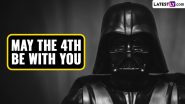 Star Wars Day 2024 Wishes and 'May the 4th Be With You' Images: WhatsApp DPs, Quotes, Messages, GIFs and HD Wallpapers and SMS To Share on May the Fourth