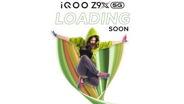 iQOO Z9x 5G Launch Confirmed in India, Likely To Arrive on May 16; Check Expected Specifications and Features of New iQOO Smartphone