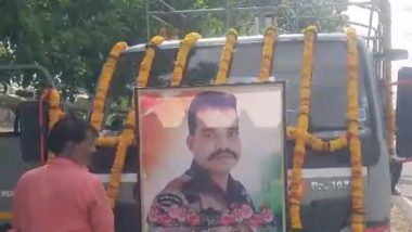 Vicky Pahade Funeral in Chhindwara: Preparations Underway for Last Rites for IAF Soldier Martyred in Terror Attack in Jammu and Kashmir's Poonch