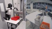 Elon Musk’s Tesla Releases New Video of Tesla Optimus Humanoid Robot Sorting Battery Cells With Its Time End-to-End Neural Network (Watch Video)