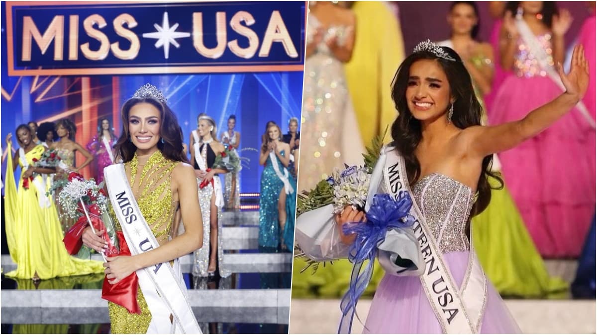 Viral News Miss Usa Noelia Voigt And Miss Teen Usa Umasofia