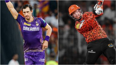 Kolkata Knight Riders vs Sunrisers Hyderabad Head-to-Head Record Ahead of IPL 2024 Final