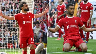 Liverpool 4–2 Tottenham Hotspur, Premier League 2023–24: Mohamed Salah, Andrew Robertson, Cody Gakpo, and Harvey Elliott Score As the Reds Dent Spurs’ Champions League Spot Hopes
