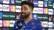 IPL 2024: Mohammed Siraj Unwell Ahead of RCB&rsquo;s Game Against GT Following Match-Winning Spell