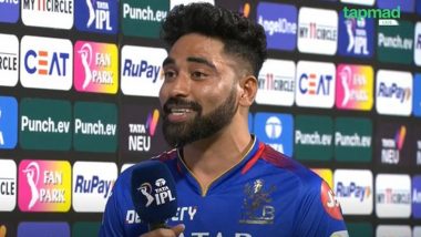 IPL 2024: Mohammed Siraj Unwell Ahead of RCB’s Game Against GT Following Match-Winning Spell