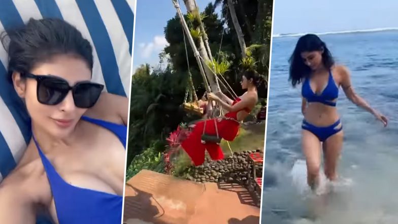 Mouni Roy Gives Fans ‘Bali Recap’! From Beach Style Goals to Thrilling Activities, Actress Offers a Glimpse of Her Fun-Filled Vacation (Watch Video)