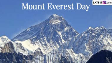 Mount Everest Day 2024 Date, History and Significance: All About the Day That Marks the Anniversary of the Historic Feat by Sir Edmund Hillary and Tenzing Norgay