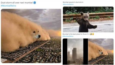 Mumbai Rains & Dust Storm Funny Memes: From Dune 3 Shooting to Coconut Tree Dance Old Video, Mumbaikars Go Berserk Over Sandstorm in City
